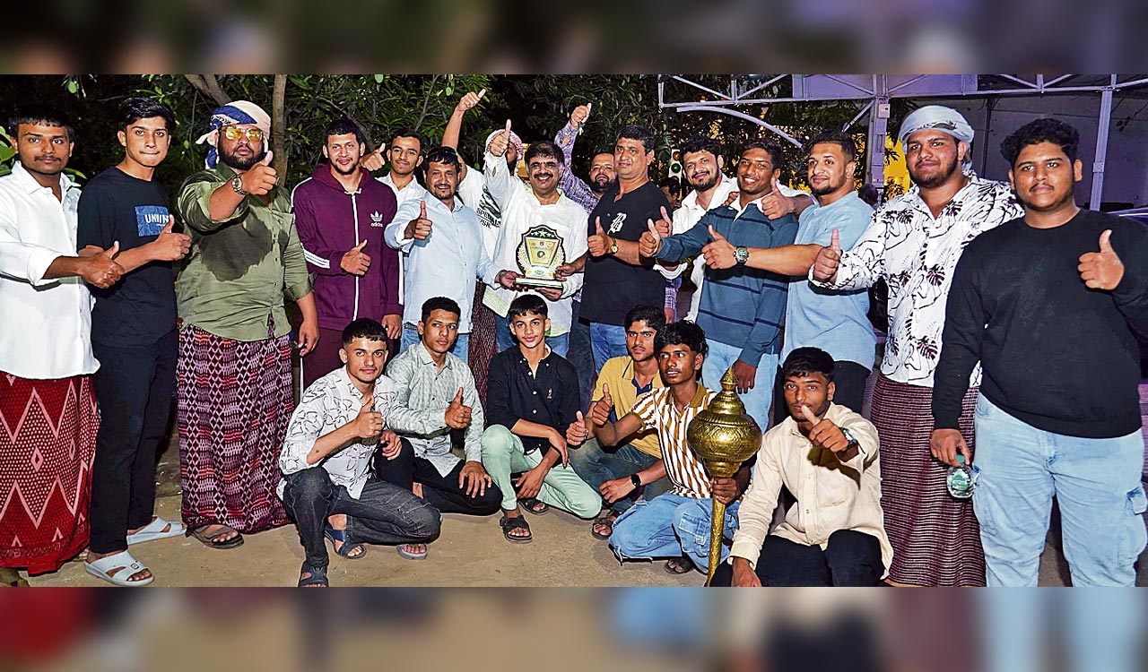Bamas Akhada wins Hyderabad Kesari wrestling championship