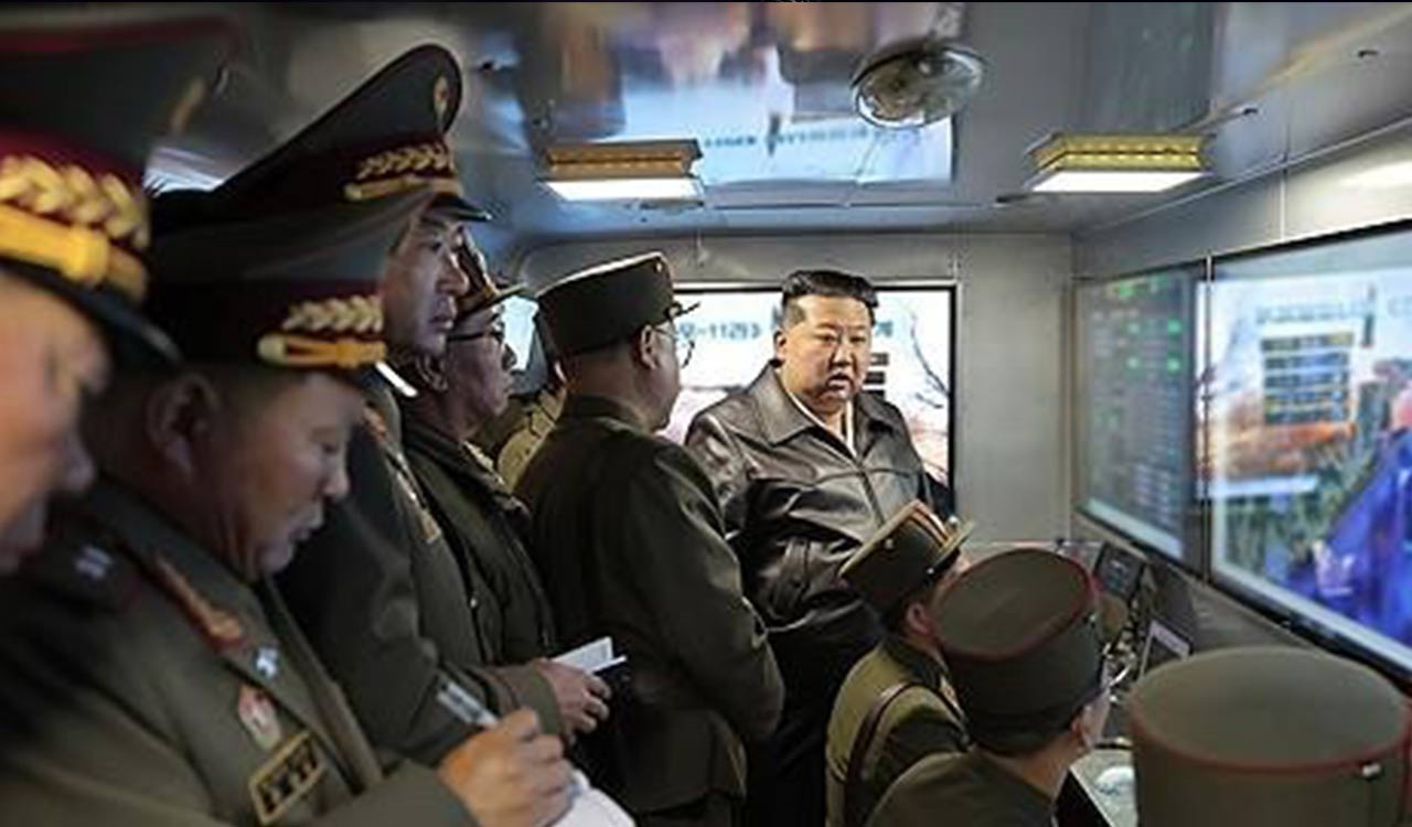 North Korea tests cluster bombs in latest ballistic missile launch