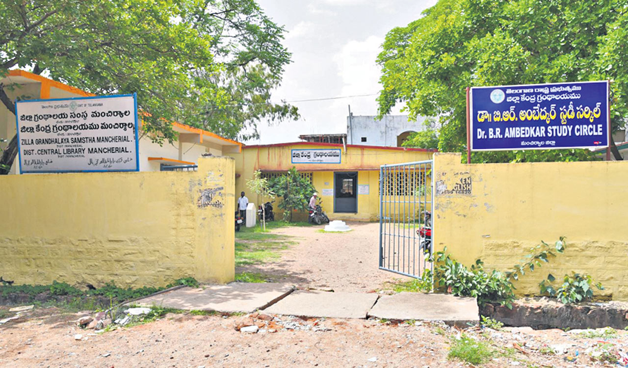 Mancherial Ambedkar study circle cries for attention of officials