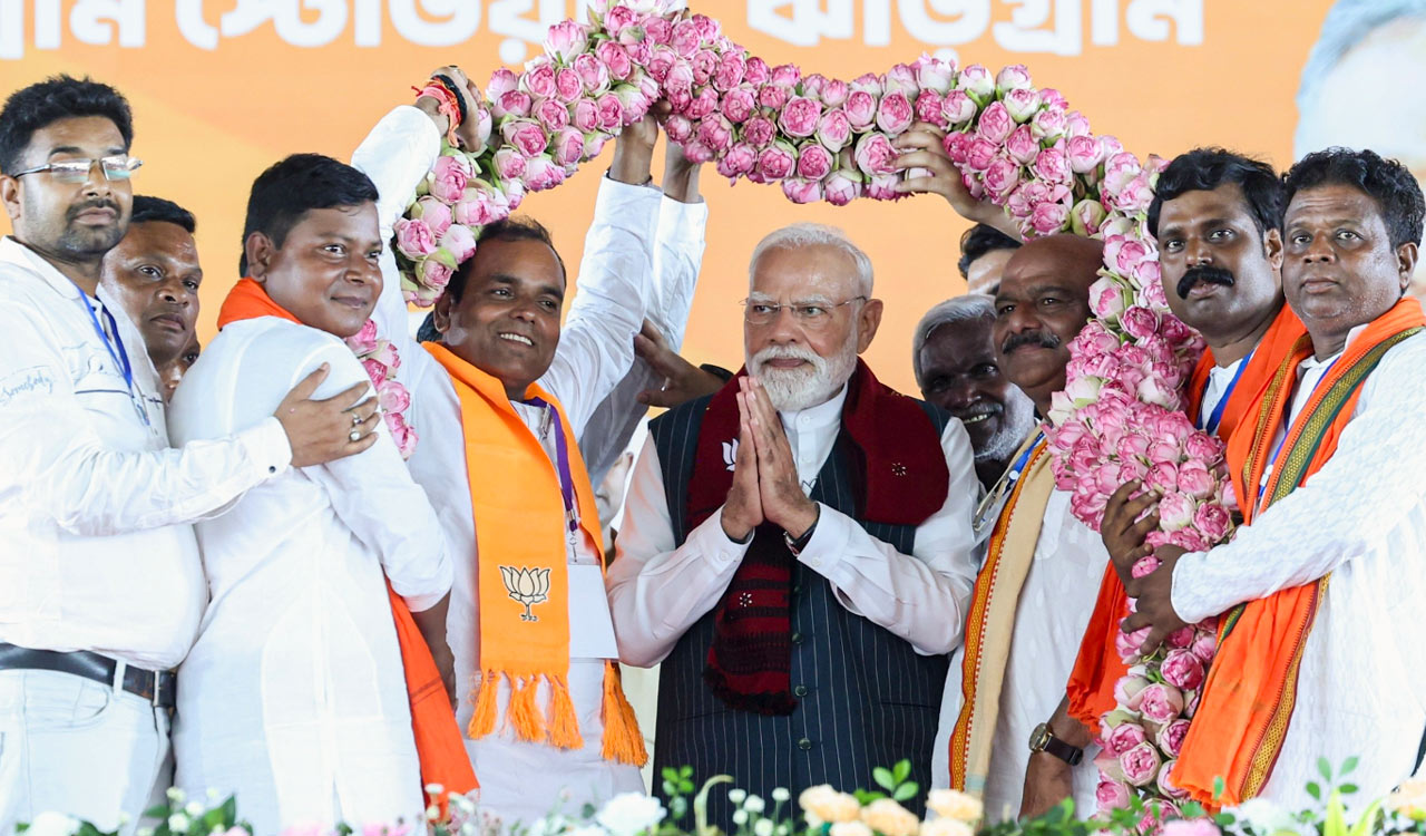 Modi in Jhargram: Bengal’s identity at stake, says PM