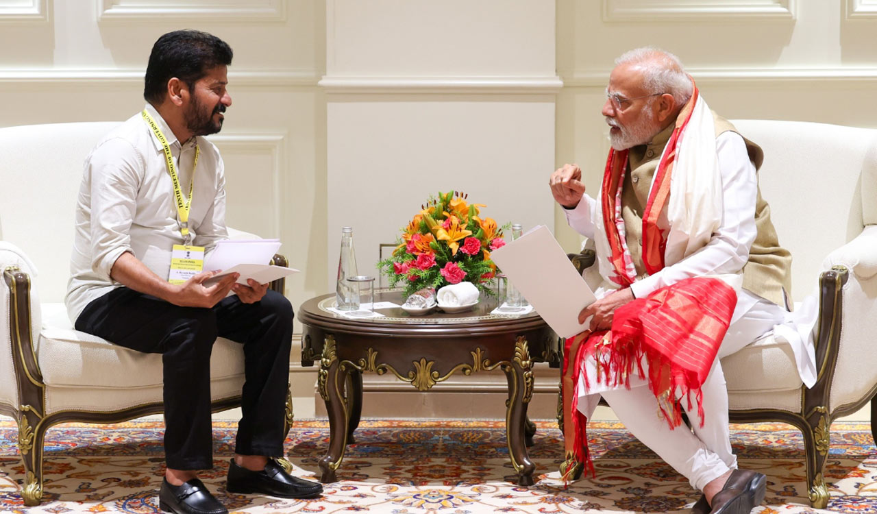 CM Revanth writes to PM Modi over delimitation