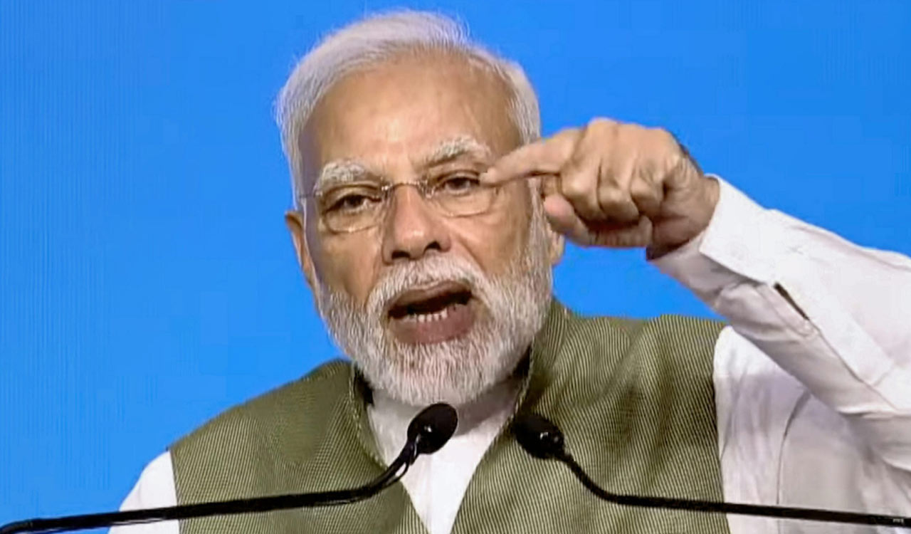 PM Modi pitches BJP-NDA as alternative to UDF-LDF in Kerala Assembly polls