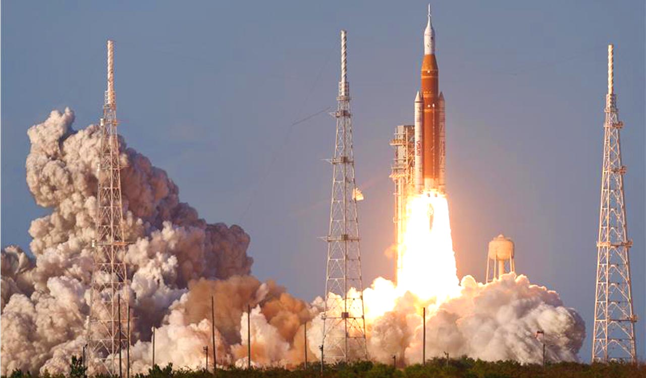 NASA launches Artemis II crewed mission around Moon after more than 50 years