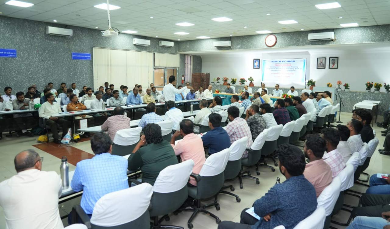 NTPC begins training programme for FT MGR staff in Peddapalli