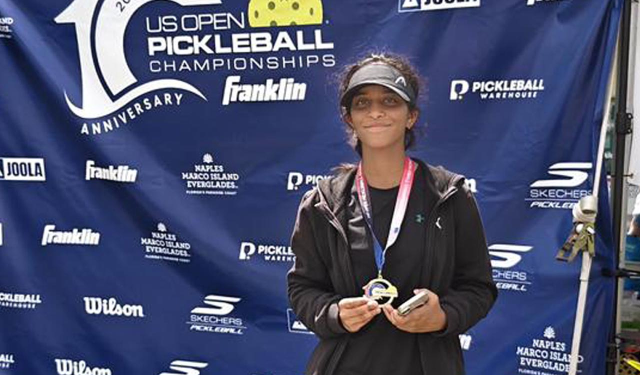Telangana’s Moksha Yerram clinches bronze in US Open pickleball