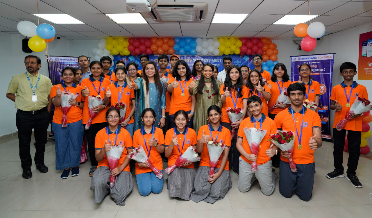 Narayana Schools set benchmark in CBSE class X 2026 results