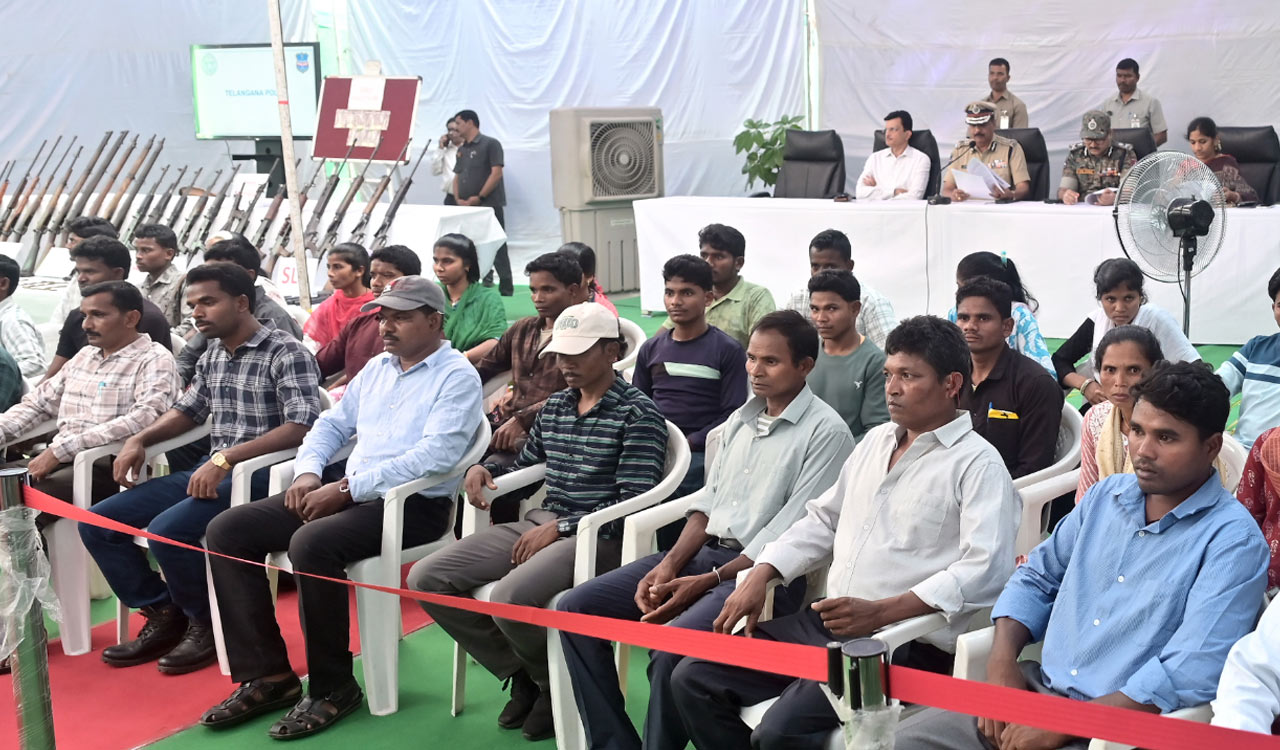 Telangana declared free of Maoist armed activity after 42 cadres surrender