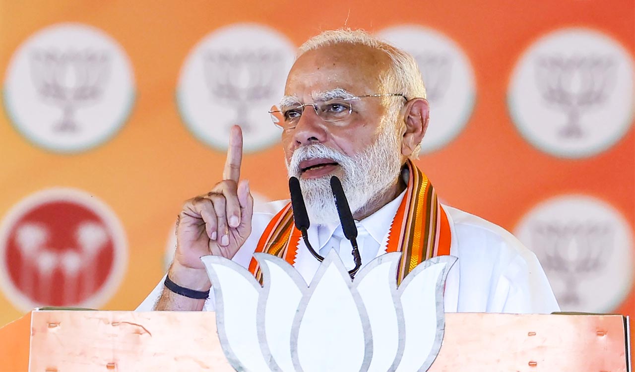Congress will protect infiltrators in Assam if voted to power: PM Modi