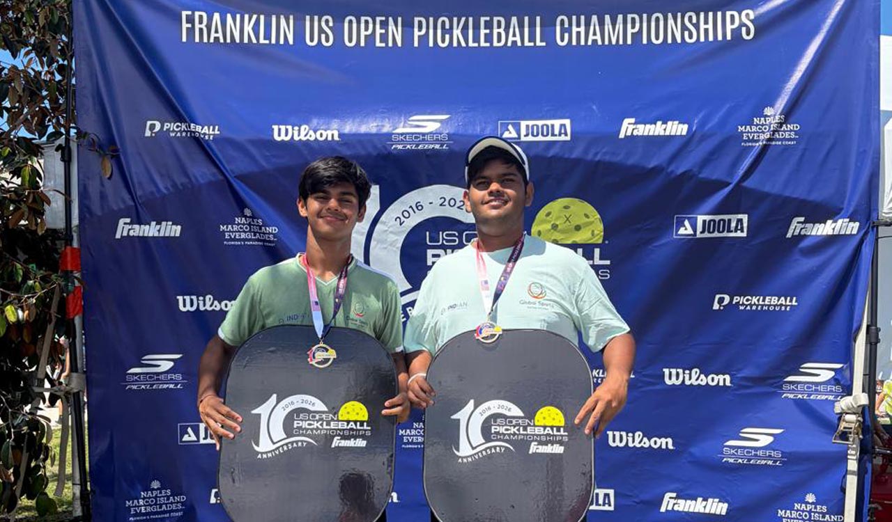 Arjun and Aditya win India’s first gold at US Open Pickleball