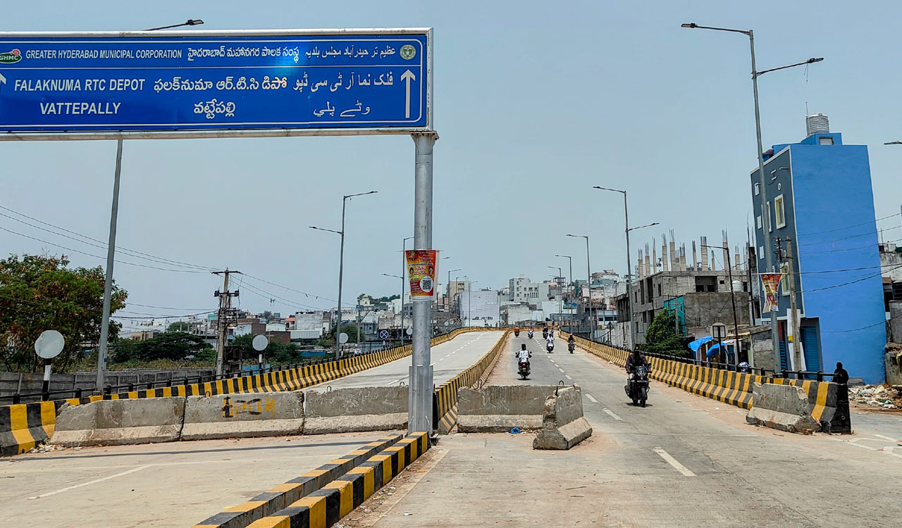 Hyderabad: Shastripuram Road over Bridge to open for public access on Friday