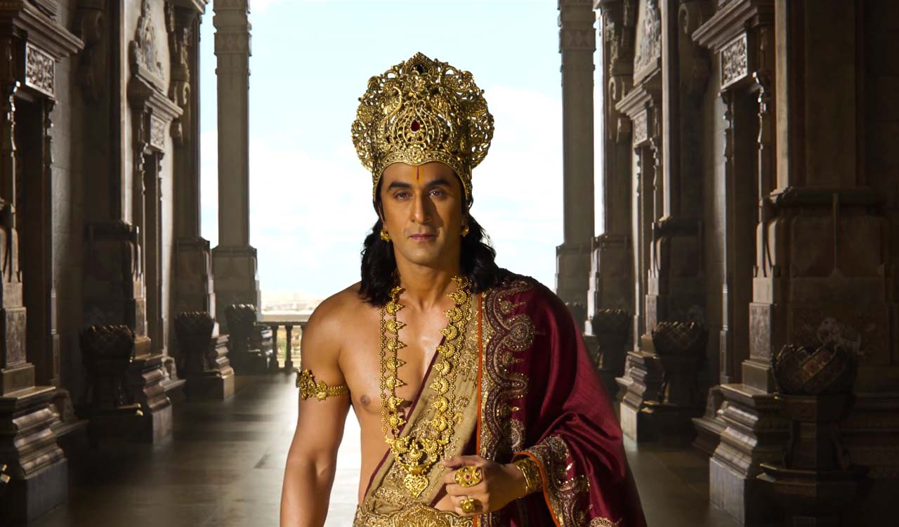 Watch: Ranbir Kapoor’s Lord Rama look unveiled as makers reveal teaser of epic ‘Ramayana’