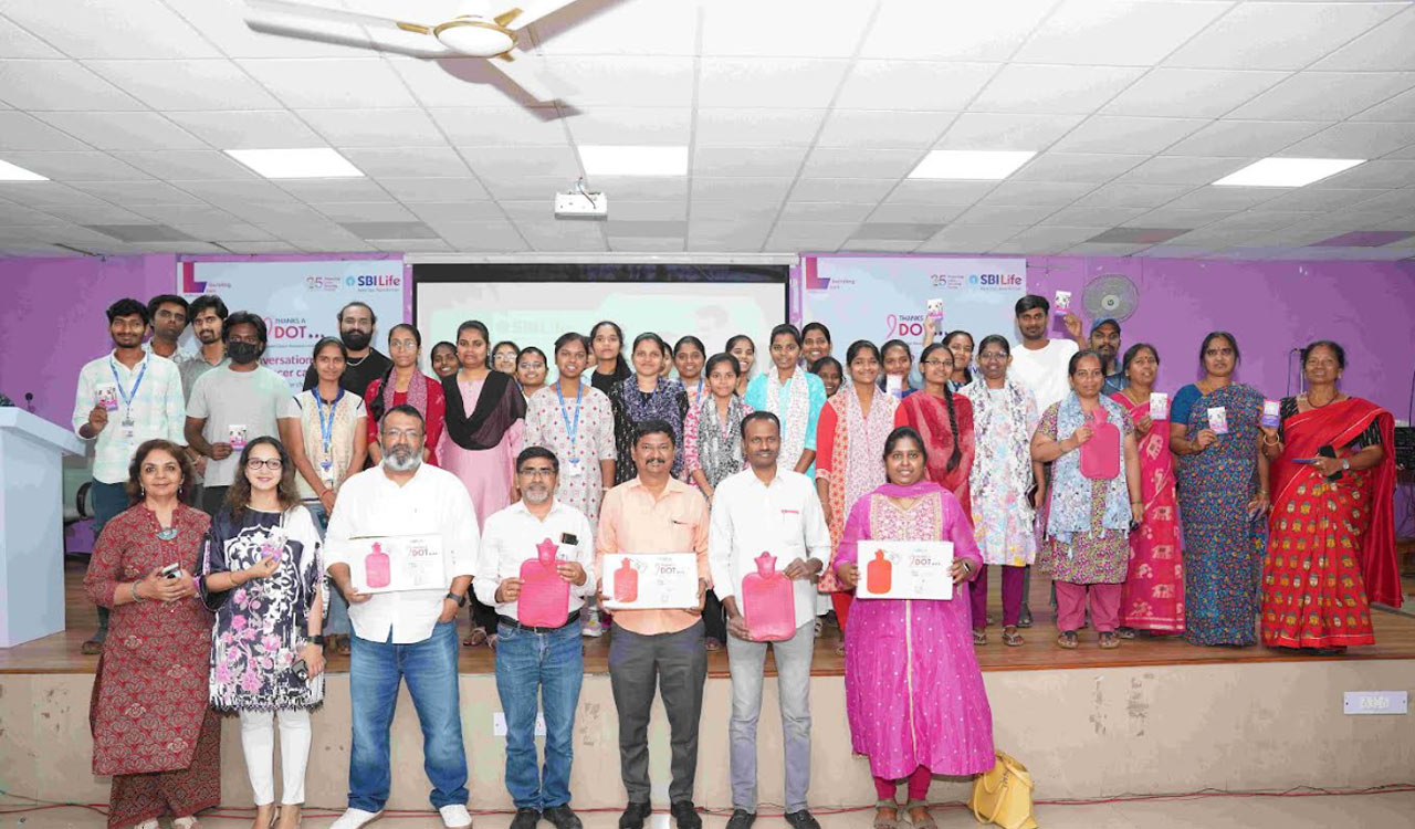 SBI Life Insurance hosts breast cancer awareness at Osmania University