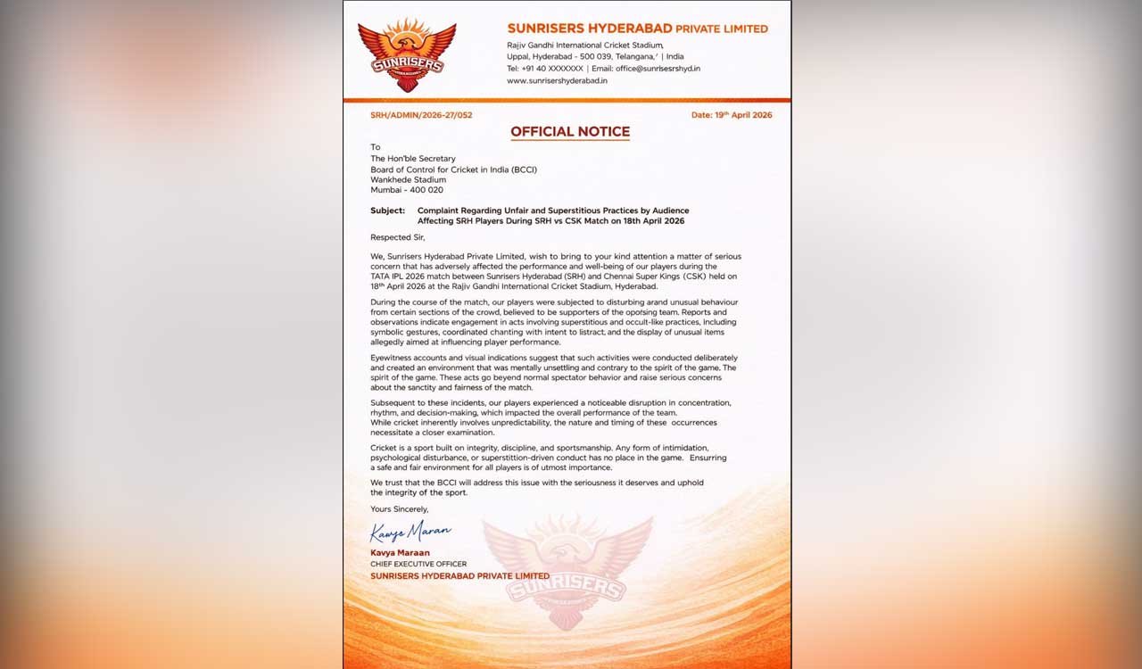 Fake voodoo claims go viral after SRH vs CSK IPL clash