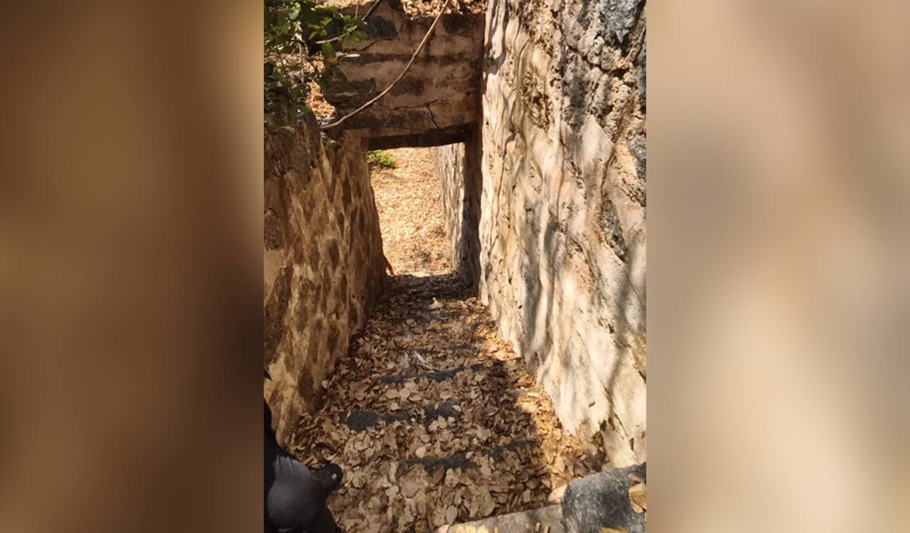 Ancient step well, used as military base, discovered in Nirmal fort