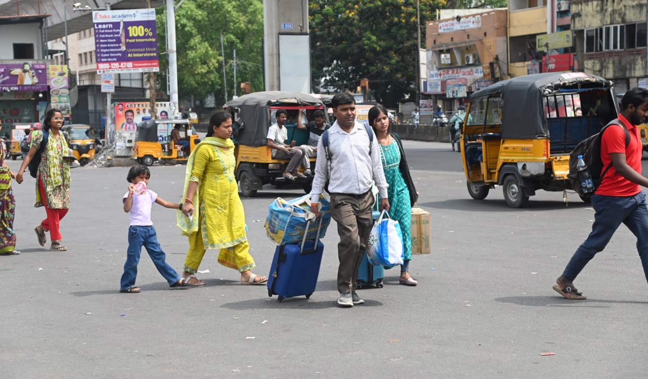 Hyderabad reels under RTC strike as bus services halt