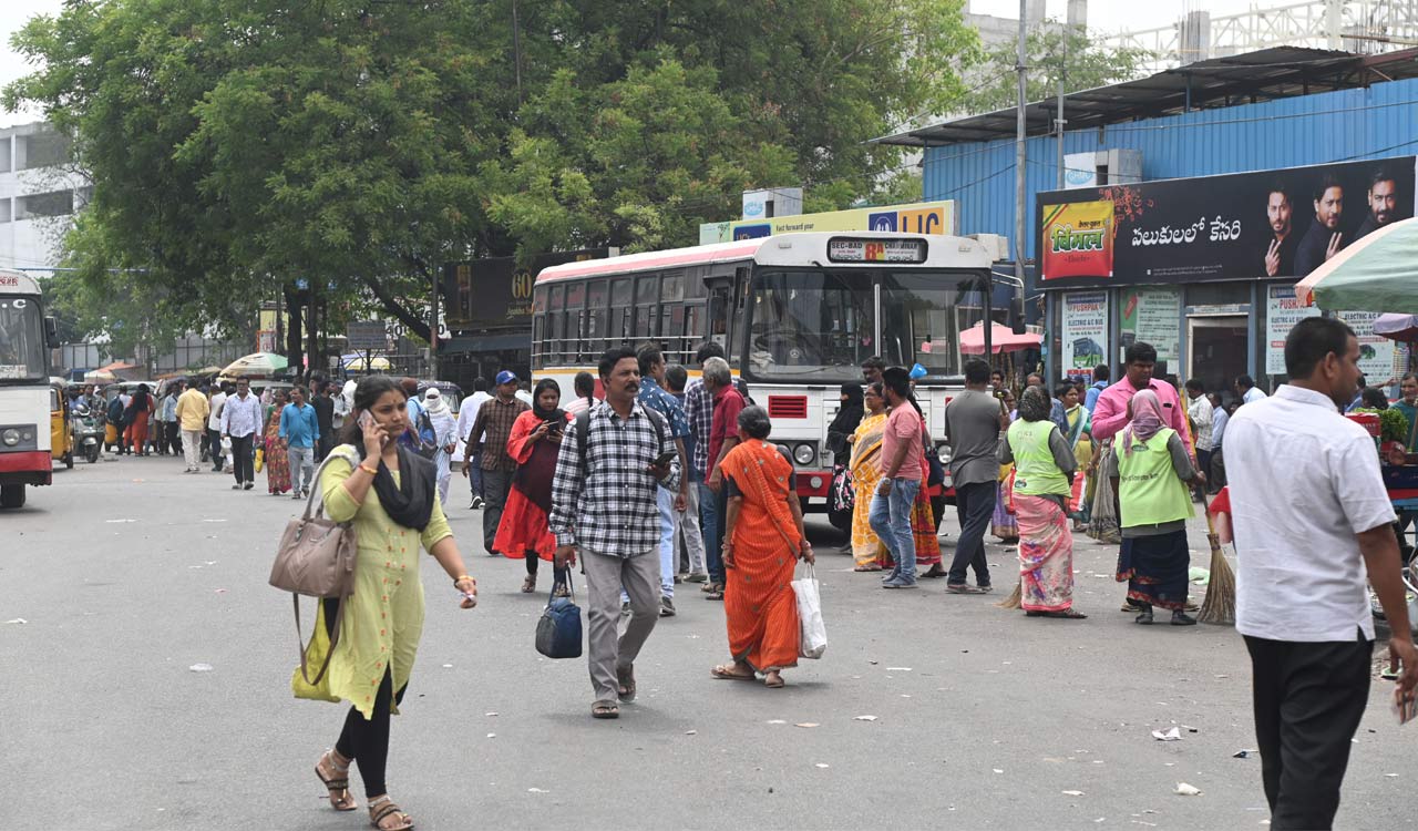 TGSRTC strike halts bus services across Telangana