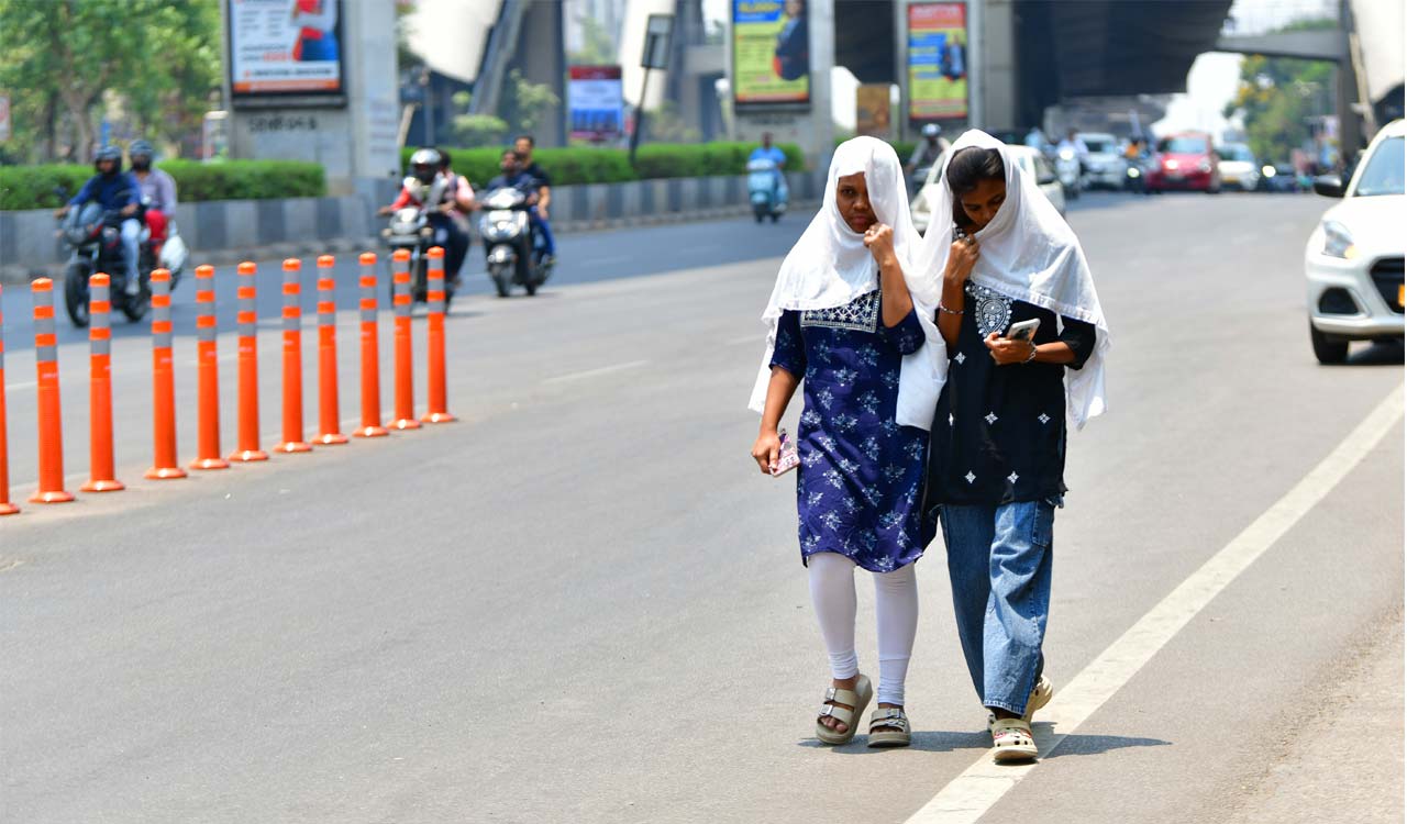 Telangana braces for 44 degree C, thunderstorms likely to bring relief