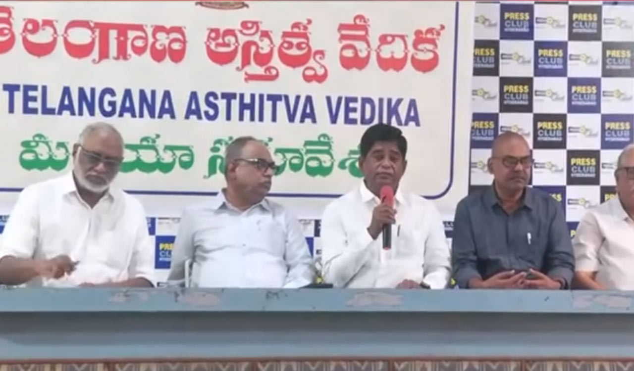 Telangana Asthitva Vedika formed to preserve Telangana identity: V Prakash
