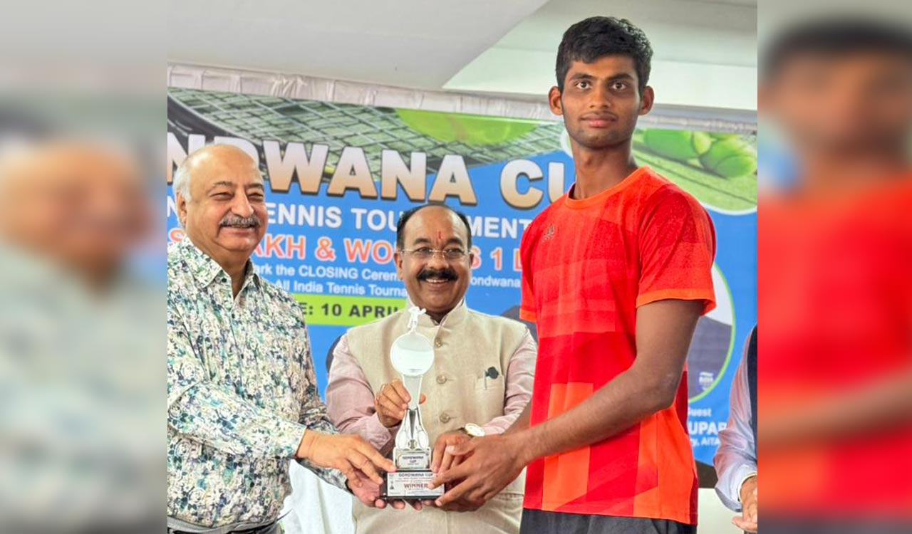 Telangana’s Naishik Reddy clinches men’s singles crown