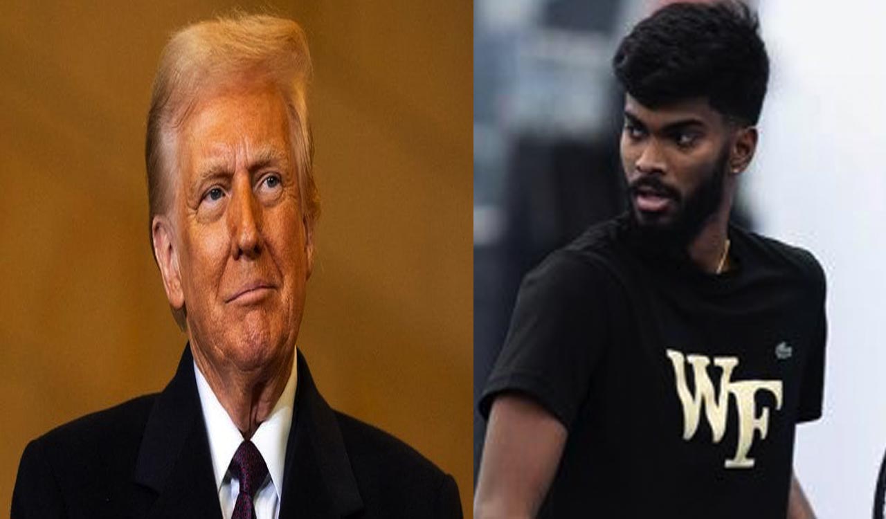 Donald Trump praises Indian tennis star Dhakshineswar Suresh
