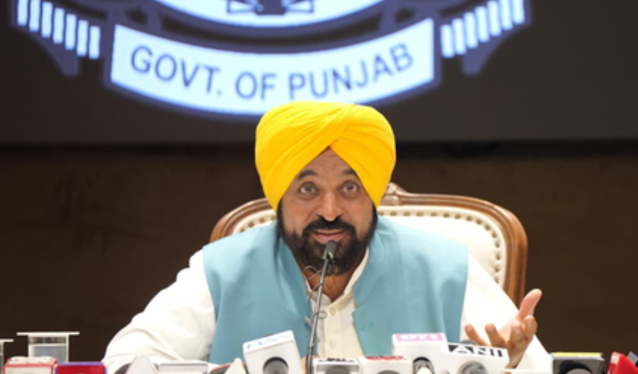 Bhagwant Mann accuses BJP of using ED raids for poll politics