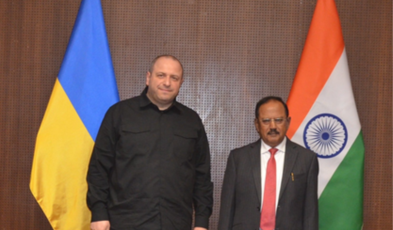 Ajit Doval meets Ukrainian security chief on bilateral ties