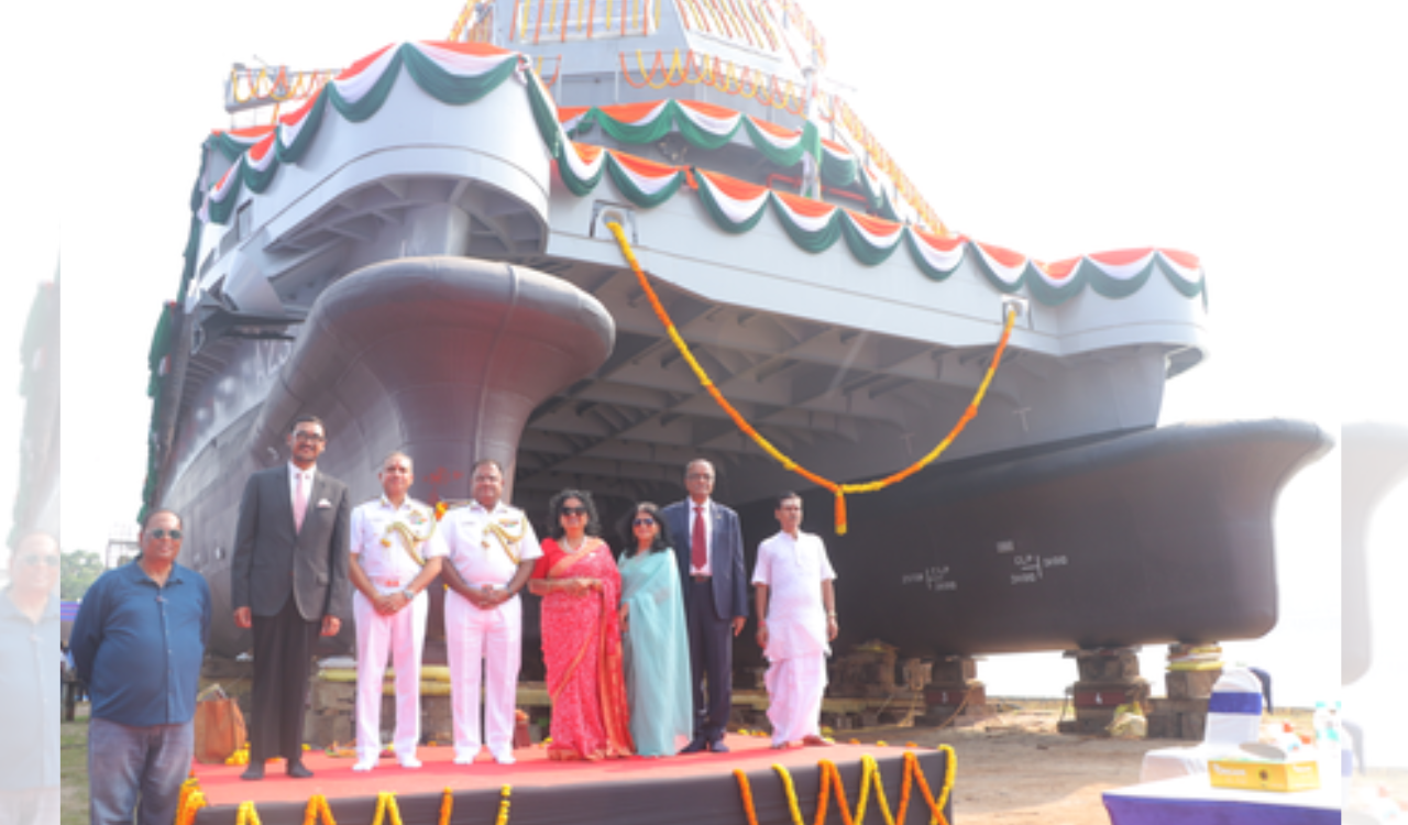Indian Navy Inducts indigenous diving support craft DSC A23