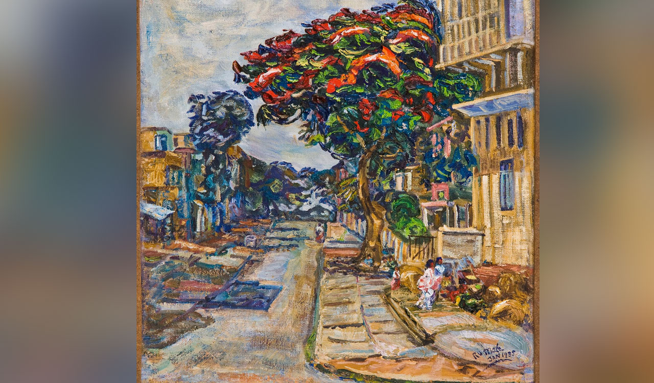 Varna Mythri retrospective of Rumale opens at Salar Jung Museum