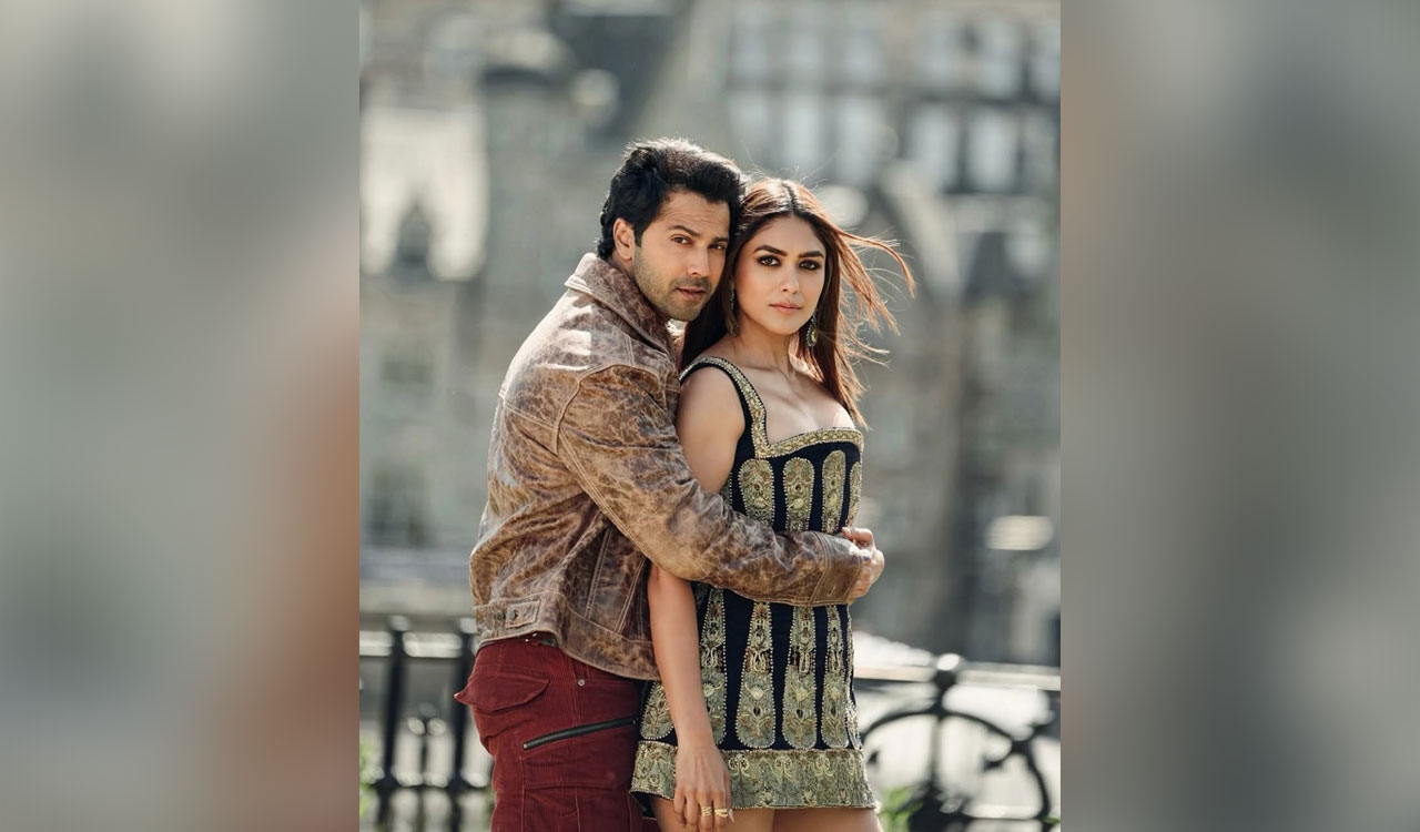Varun Dhawan shares new look with Mrunal Thakur from upcoming rom-com