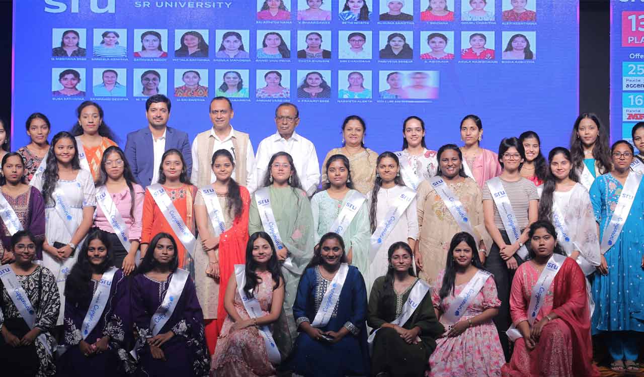 Warangal’s SRU shows strong performance in placement season-2026