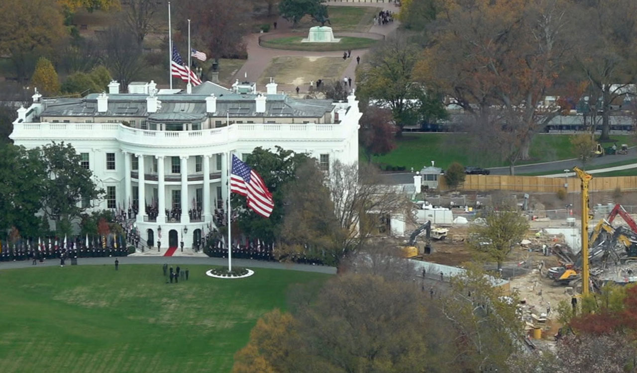 Gunfire near White House prompts security lockdown