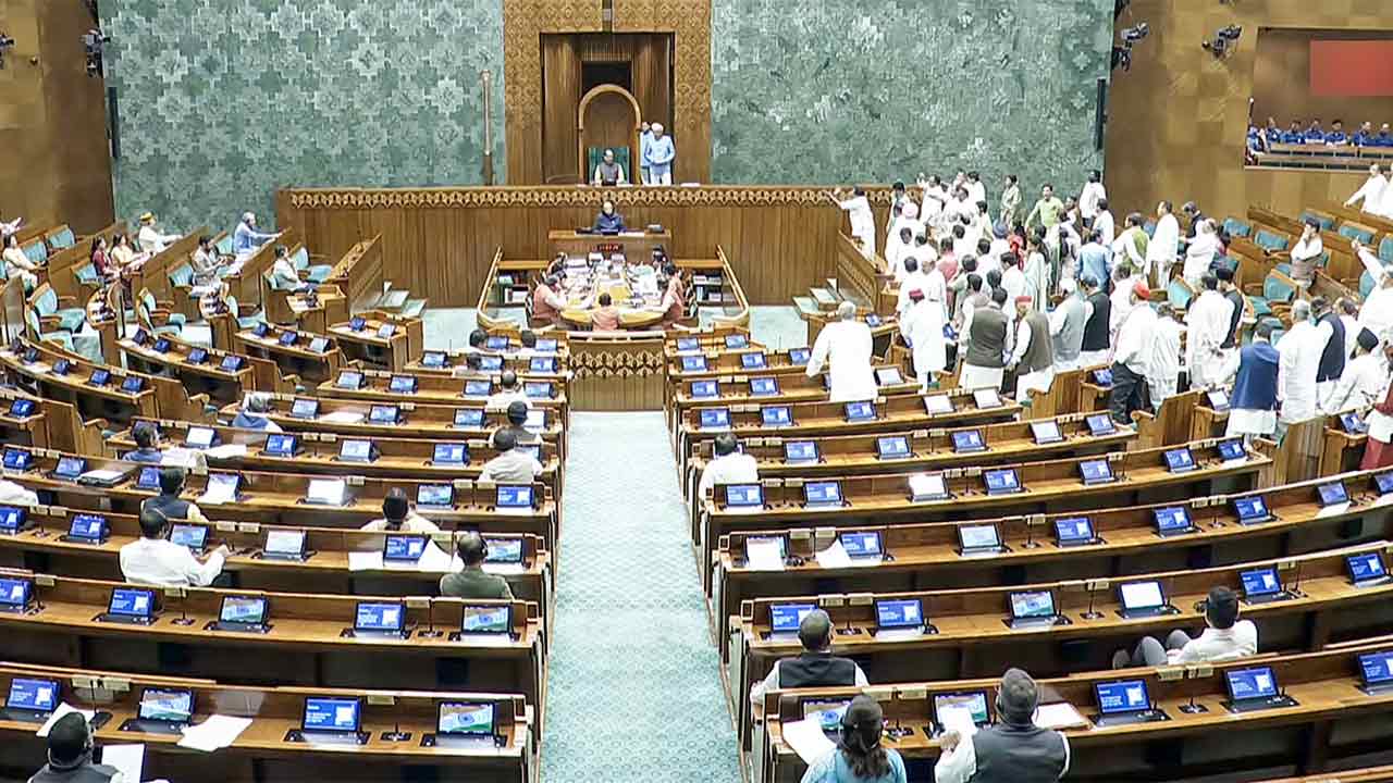 YSRCP walks out of Lok Sabha during debate on Bill declaring Amaravati sole capital