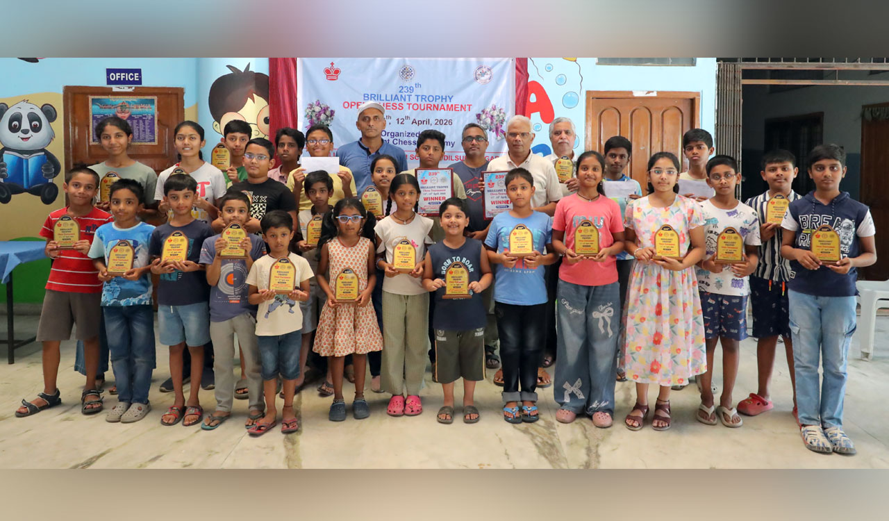 B Rithwik and Ramanjaneyulu win Brilliant Trophy chess titles
