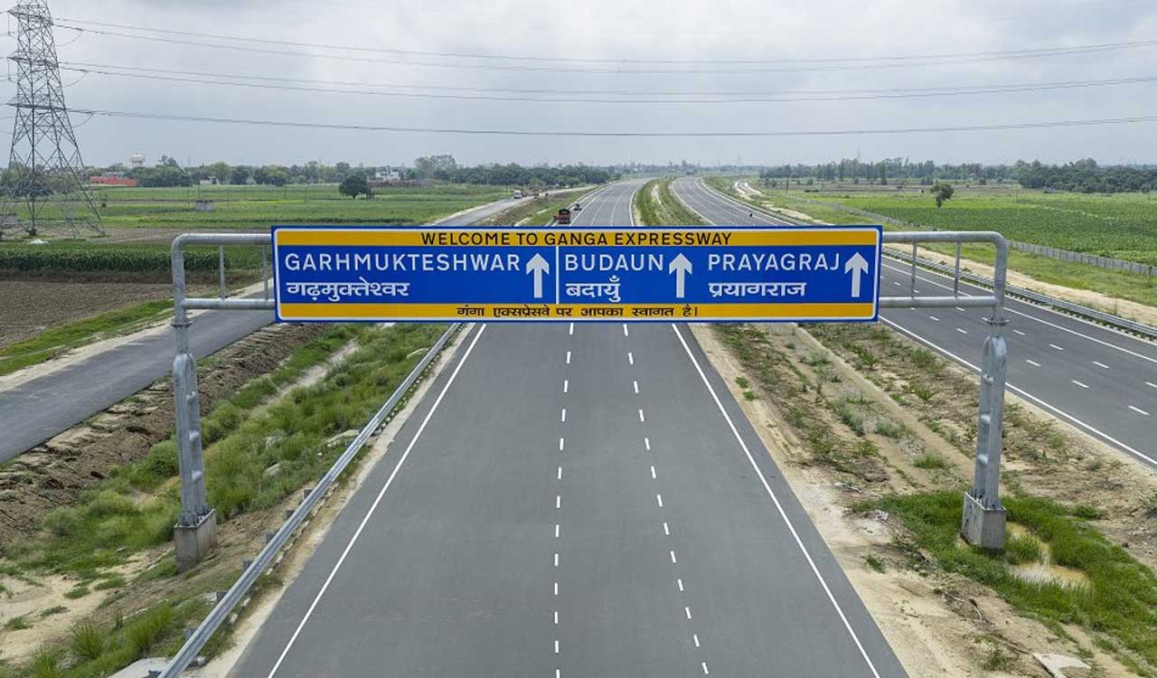 PM Modi inaugurates 594-km Ganga Expressway in Uttar Pradesh