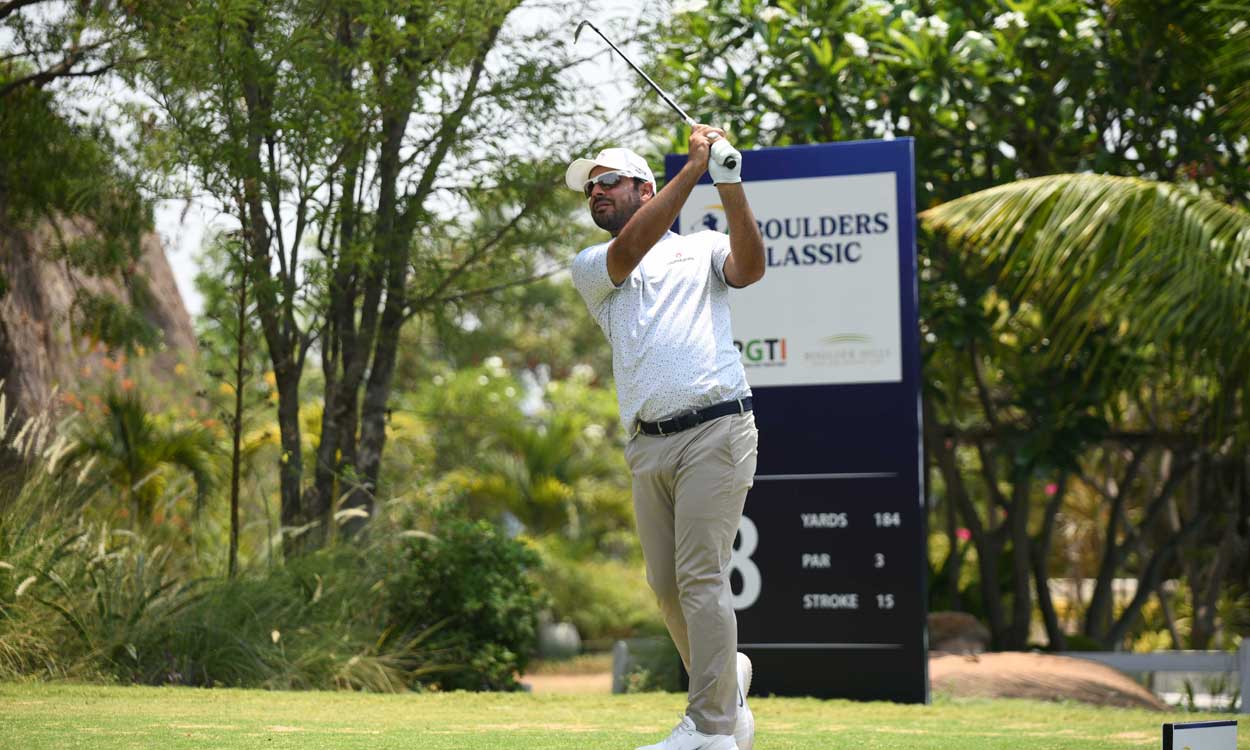 Shubhankar Sharma leads Boulders Classic after second round