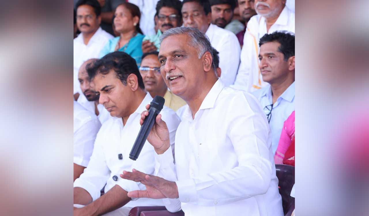Harish Rao slams Congress, BJP over Women’s Reservation Bill, Telangana remarks