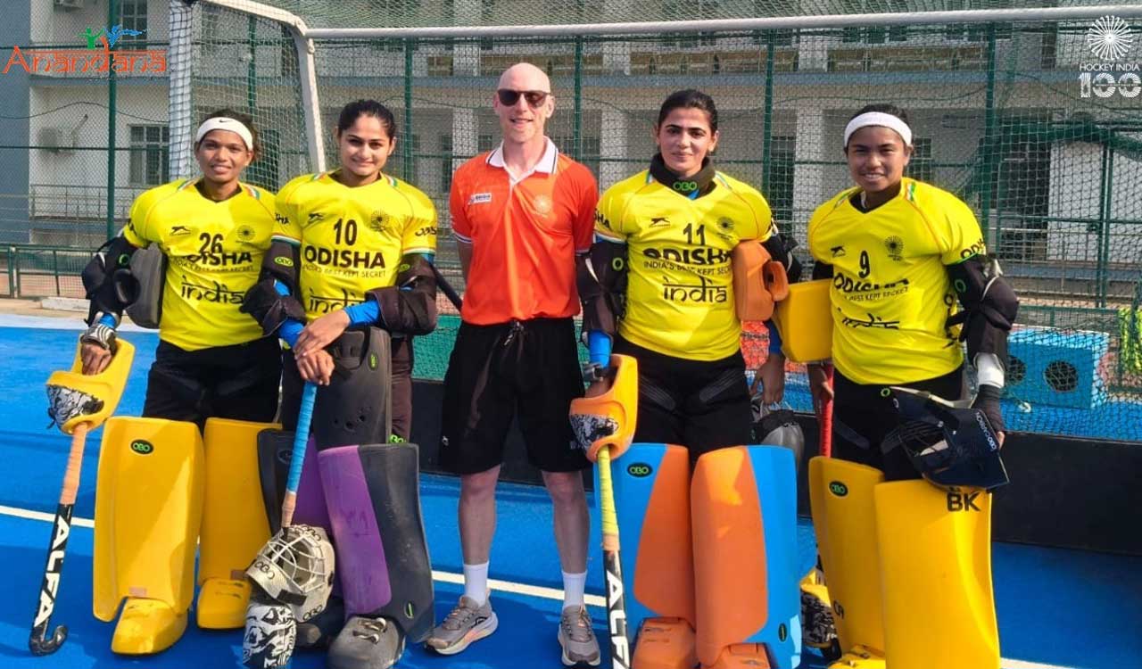 Hockey India’s special goalkeeping camp for Indian women