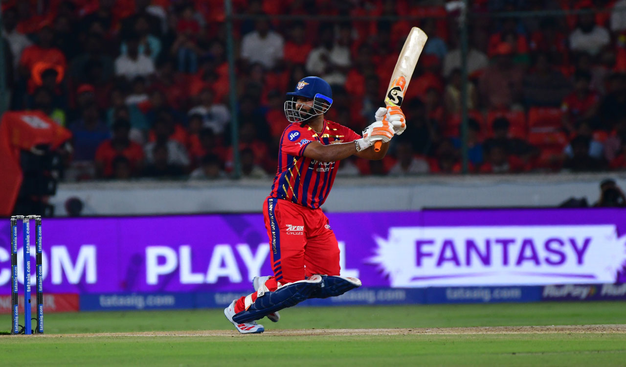 Rishabh Pant guides LSG to win over Sunrisers Hyderabad