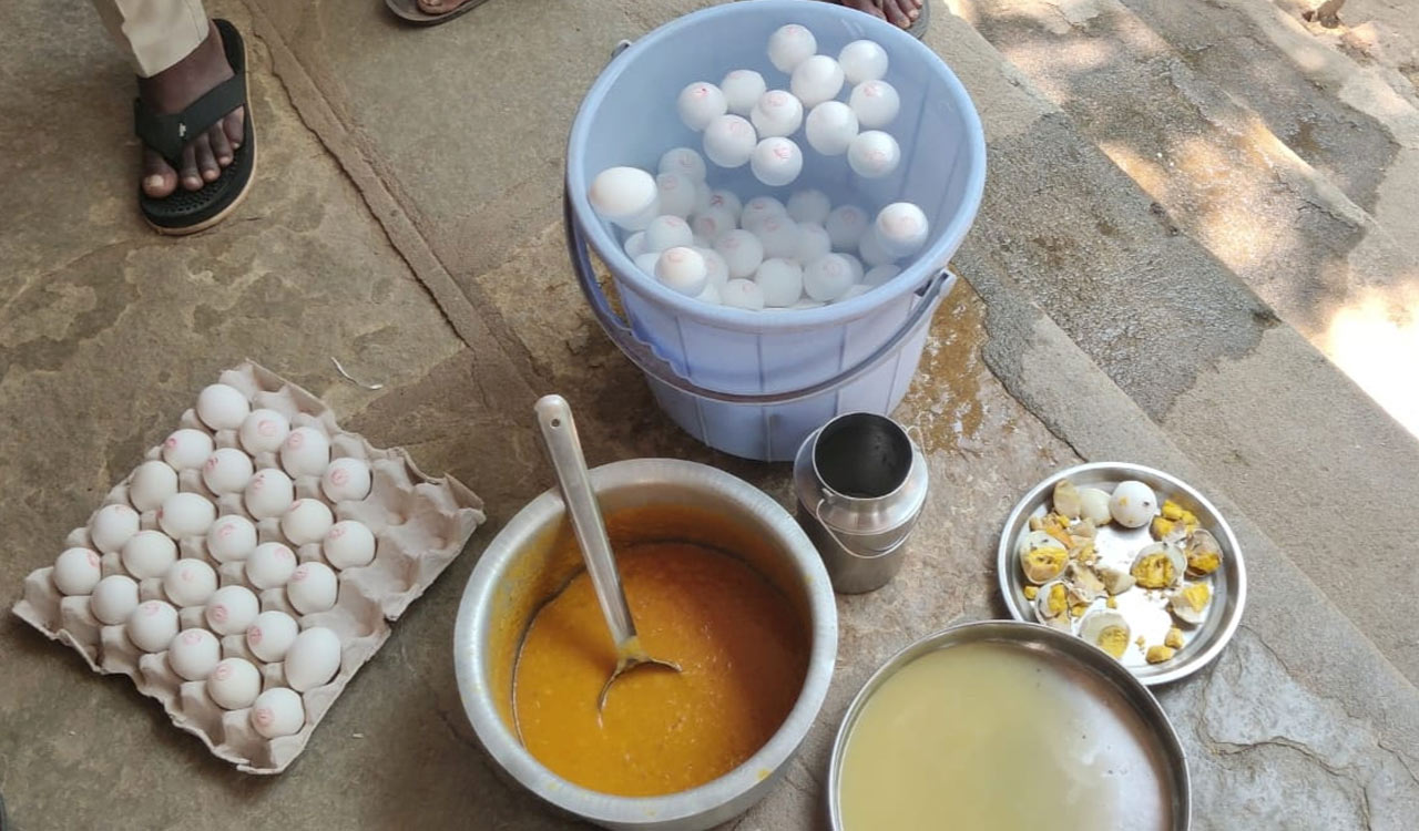 Children fall ill after eating rotten eggs at Siddipet anganwadi centre