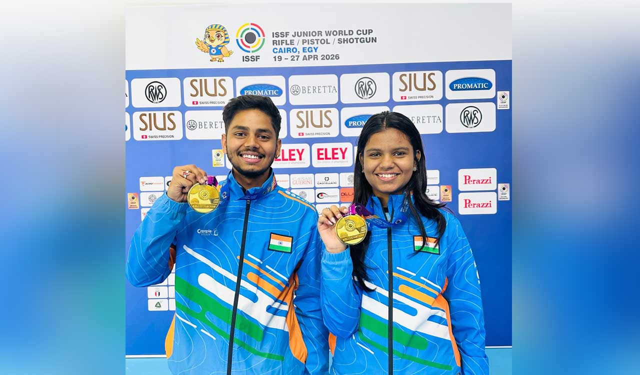 India wins fourth gold at ISSF Junior World Cup in Cairo