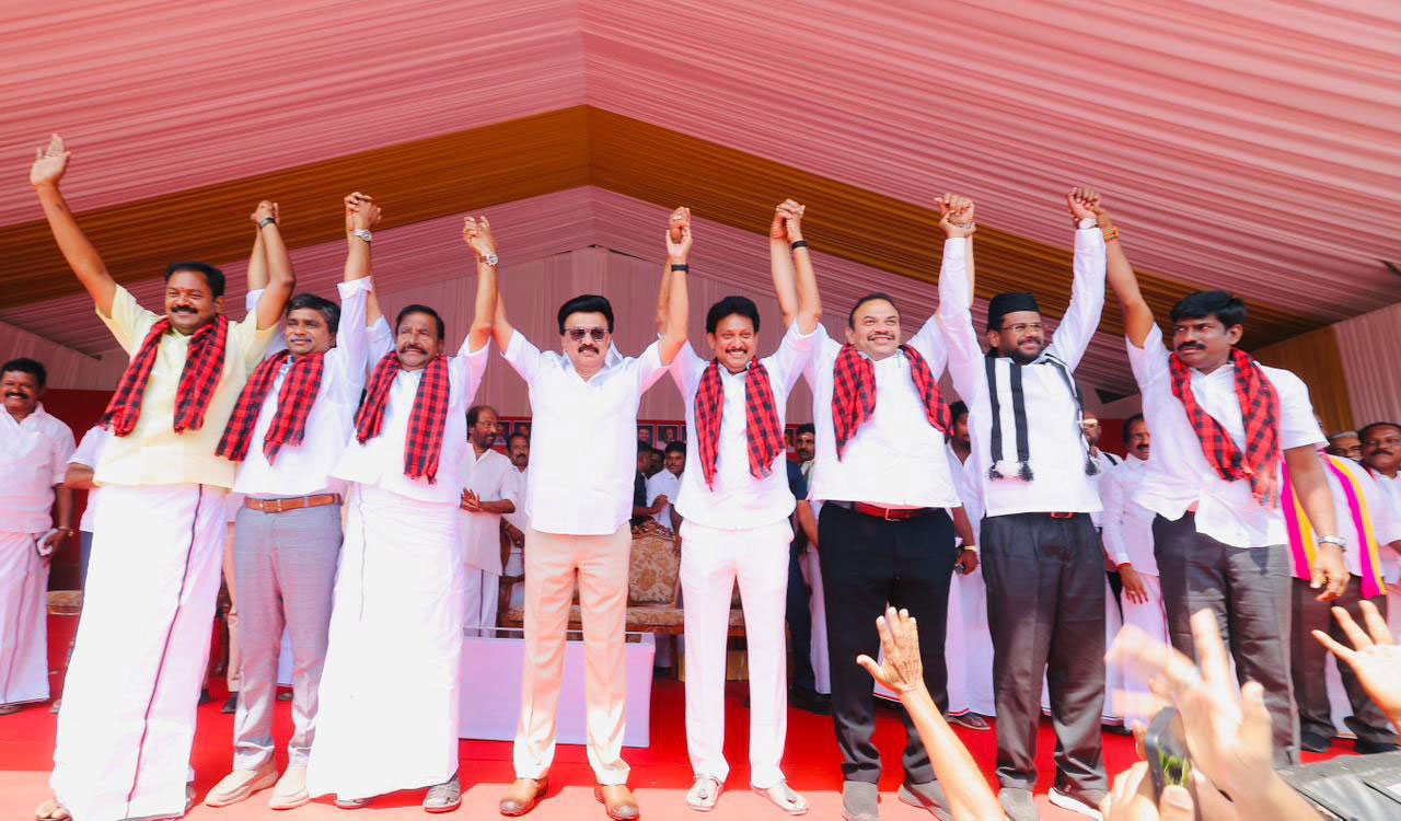 Stalin says AIADMK will surrender TN to BJP; seeks clean sweep for DMK