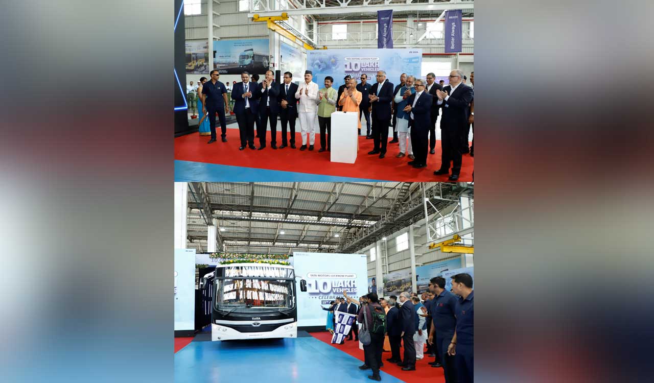 Tata Motors marks milestone with 10 lakh vehicles from Lucknow facility