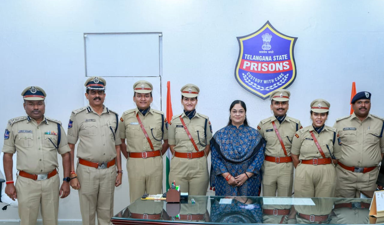 Trainee police officers gain insights into prison reforms at Cherlapalli jail