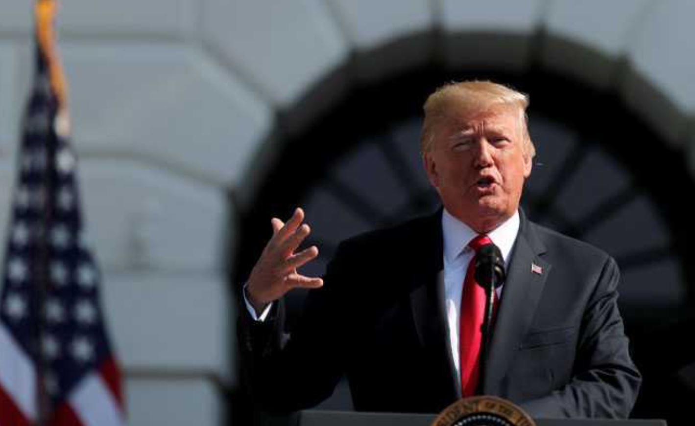 Donald Trump attends Supreme Court hearing on birthright citizenship