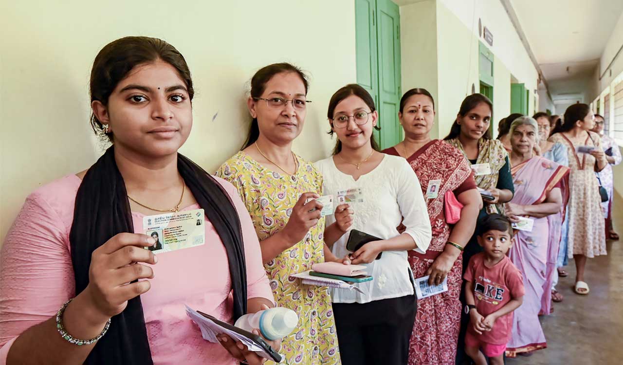 Tamil Nadu records 56.81 per cent turnout till 1 pm in Assembly polls