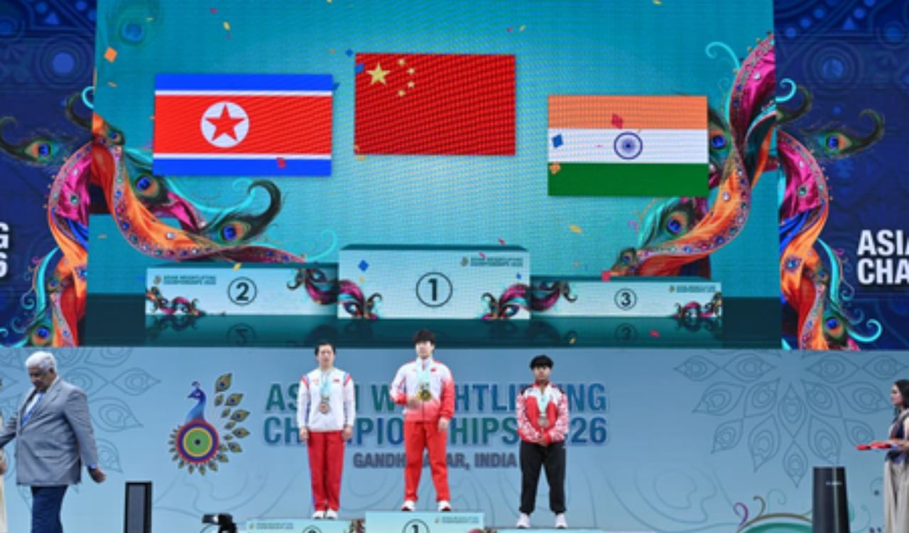 Asian Weightlifting Championships 2026: India finishes third in women’s, fifth in men’s team rankings