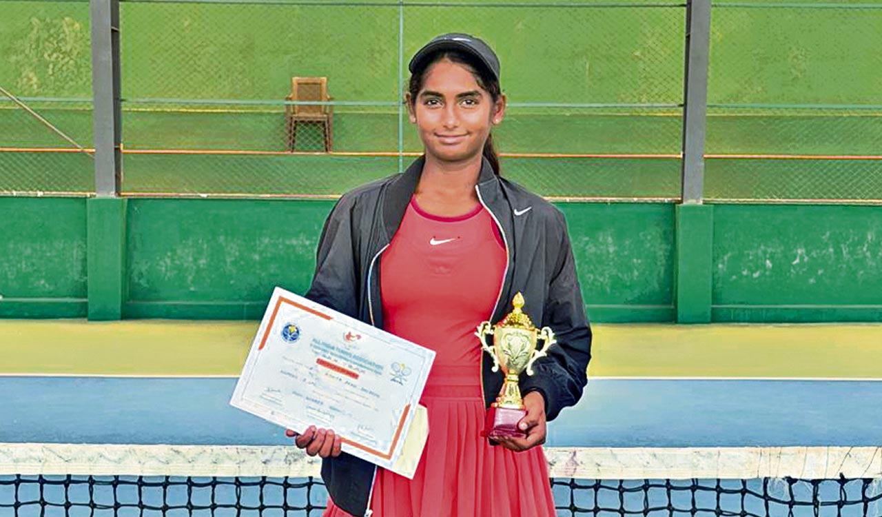 Rishitha Reddy Basireddy wins back-to-back AITA women’s titles