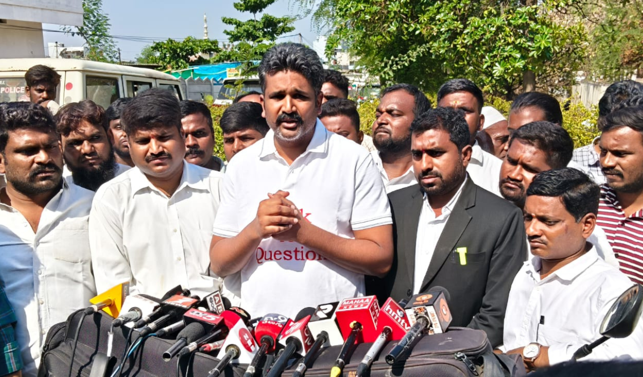 BRS leader Manne Krishank released from jail, vows to continue questioning Congress government