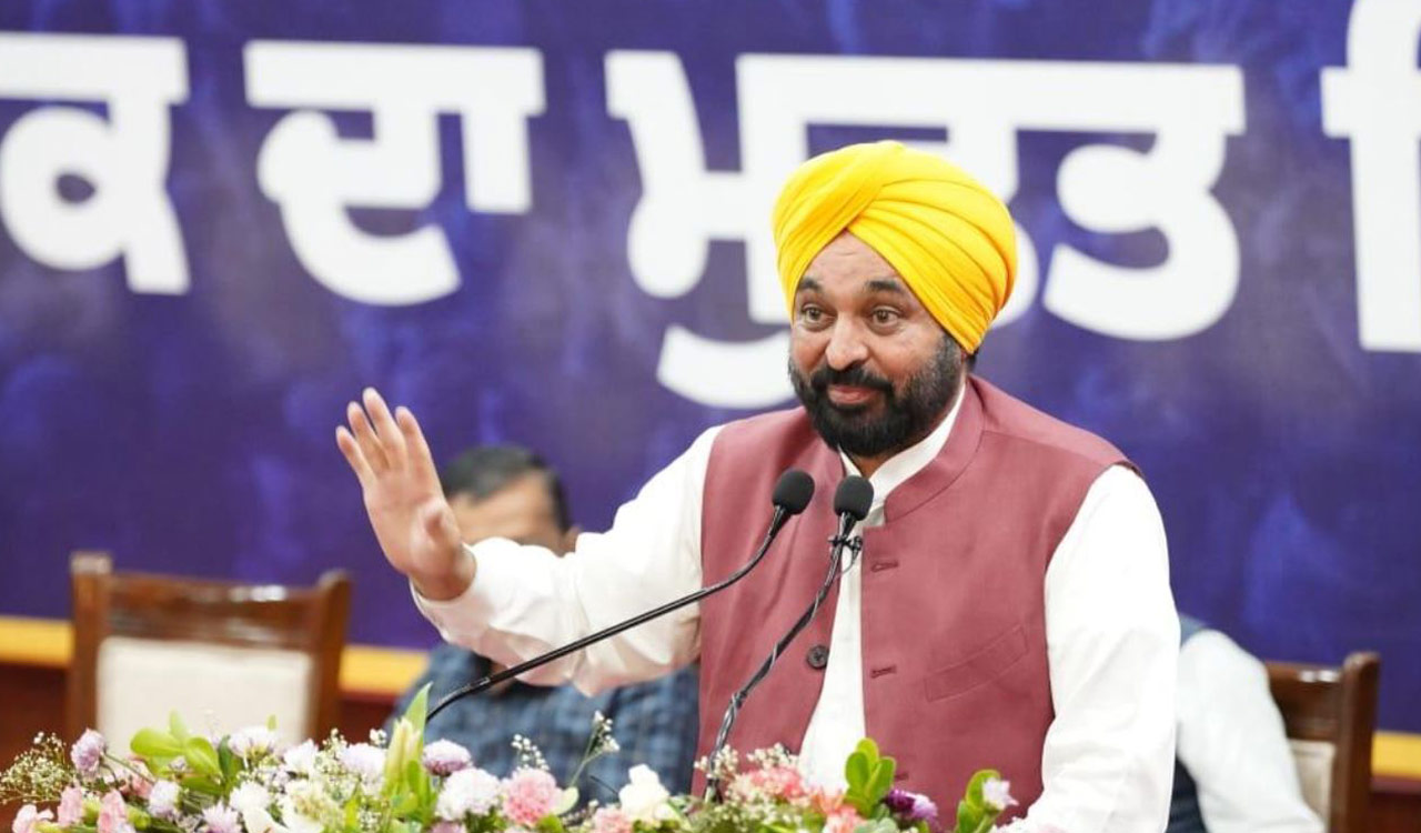 Punjab drug-free claim backfires: BJP, Cong target CM Mann over ‘intoxicated’ jibe
