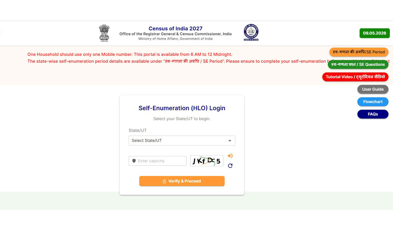 RV Karnan urges Hyderabad residents to complete Census 2027 Self-Enumeration